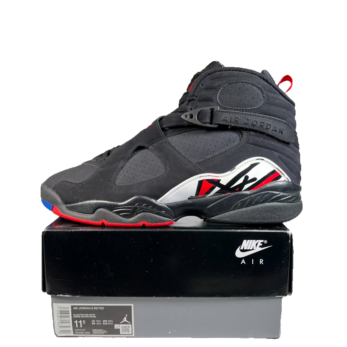 Jordan 8 Playoffs (2023) Size 11.5 USED s23357