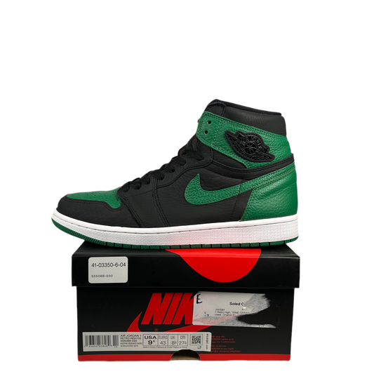 Jordan 1 High Pine Green Black (2020) Size 9.5 USED s17981