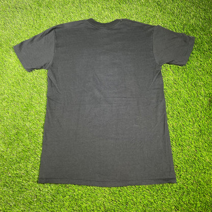 1980s Terp's Gym Black Tee Size Medium USED v16618