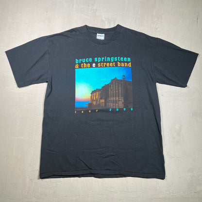 Bruce Springsteen and the E Street Band Black Tee Size XL USED v15128