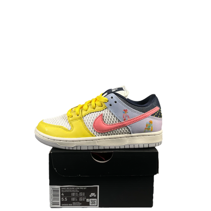 Nike Dunk Low Be True Xavier Schipani (2022) Size 4 NEW x19893