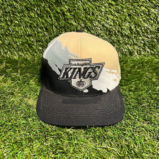 Mitchell & Ness Los Angeles Kings Cream Hat One Size USED v15994