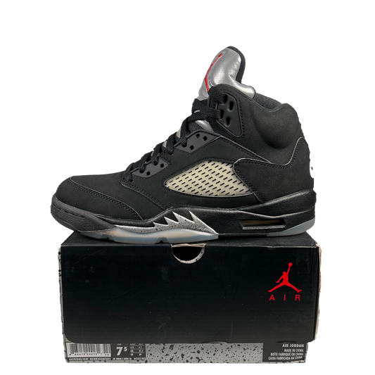 Jordan 5 Black Metallic (2016) Size 7.5 NEW s19198