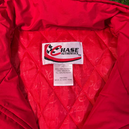 1990s Jeff Gordon 24 Nascar Red/Blue Jacket Size XL USED v18887