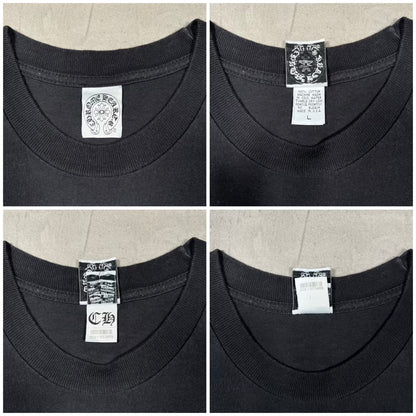 Chrome Heart Bape 2009 Baby Milo Cross Black Tee Size Large USED x15352