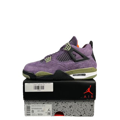 Jordan 4 Canyon Purple Size 6.5m/8w NEW s16911