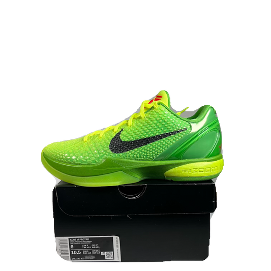 Nike Kobe 6 Grinch (2020) Size 9 NEW s23543