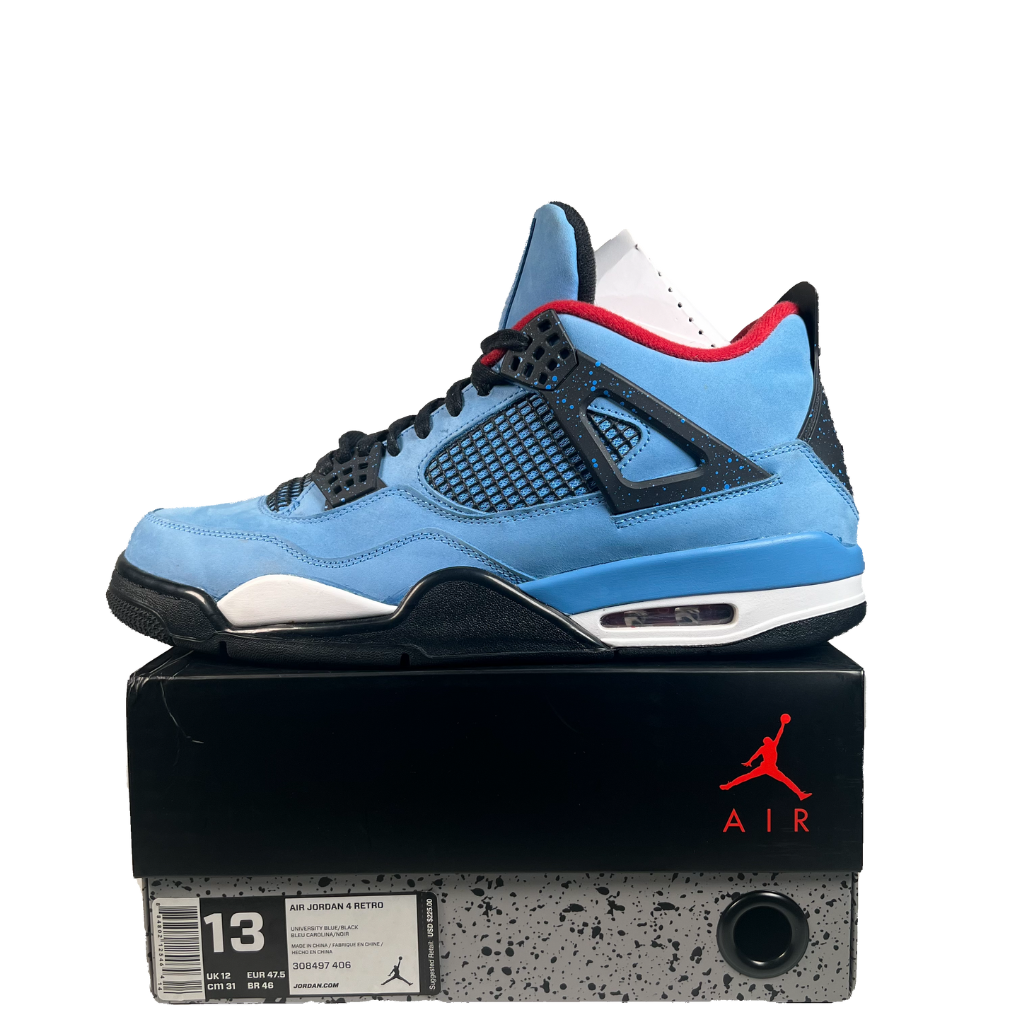 Jordan 4 Cactus Jack (2018) Size 13 USED s21902