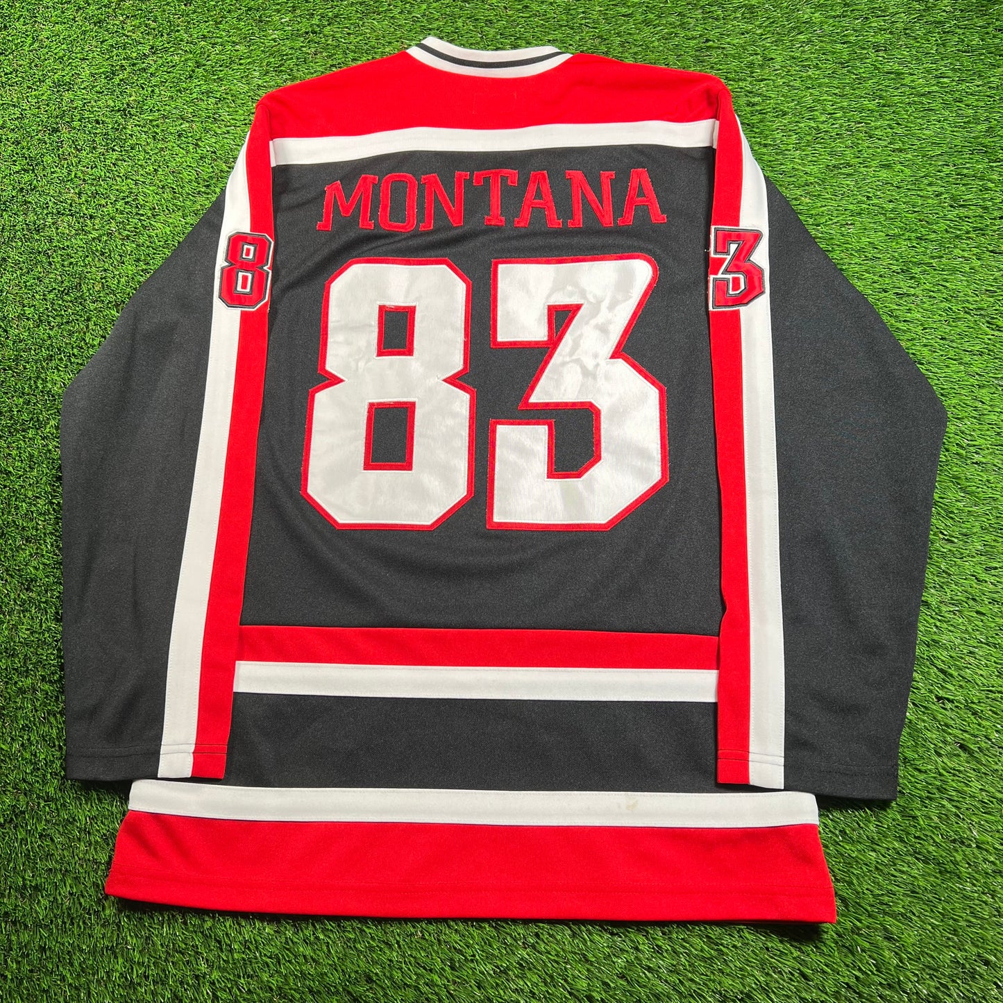 Supreme Scarface Black Hockey Jersey (2017) Size Large USED x16216