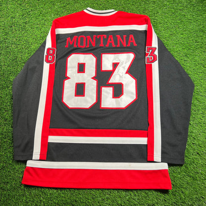 Supreme Scarface Black Hockey Jersey (2017) Size Large USED x16216