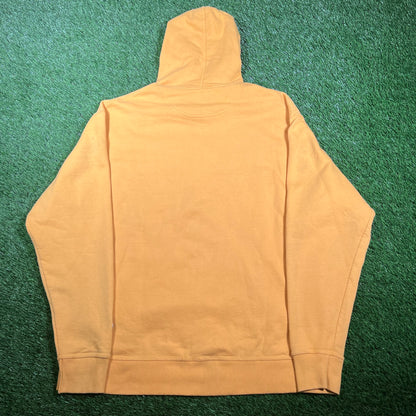 Champion Sitich Logo Yellow Hoodie Size XL USED v17408