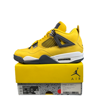 Jordan 4 Lightning (2021) Size 11 USED s23293