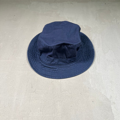 Polo Ralph Lauren Collegiate Bear Navy Bucket Hat USED v18999