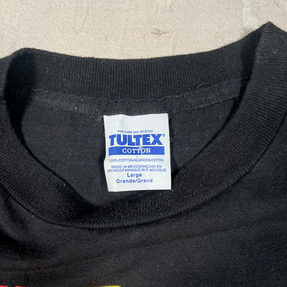 1999 Nascar Winston Cup Tour Racing Black Tee Size Large USED v15864