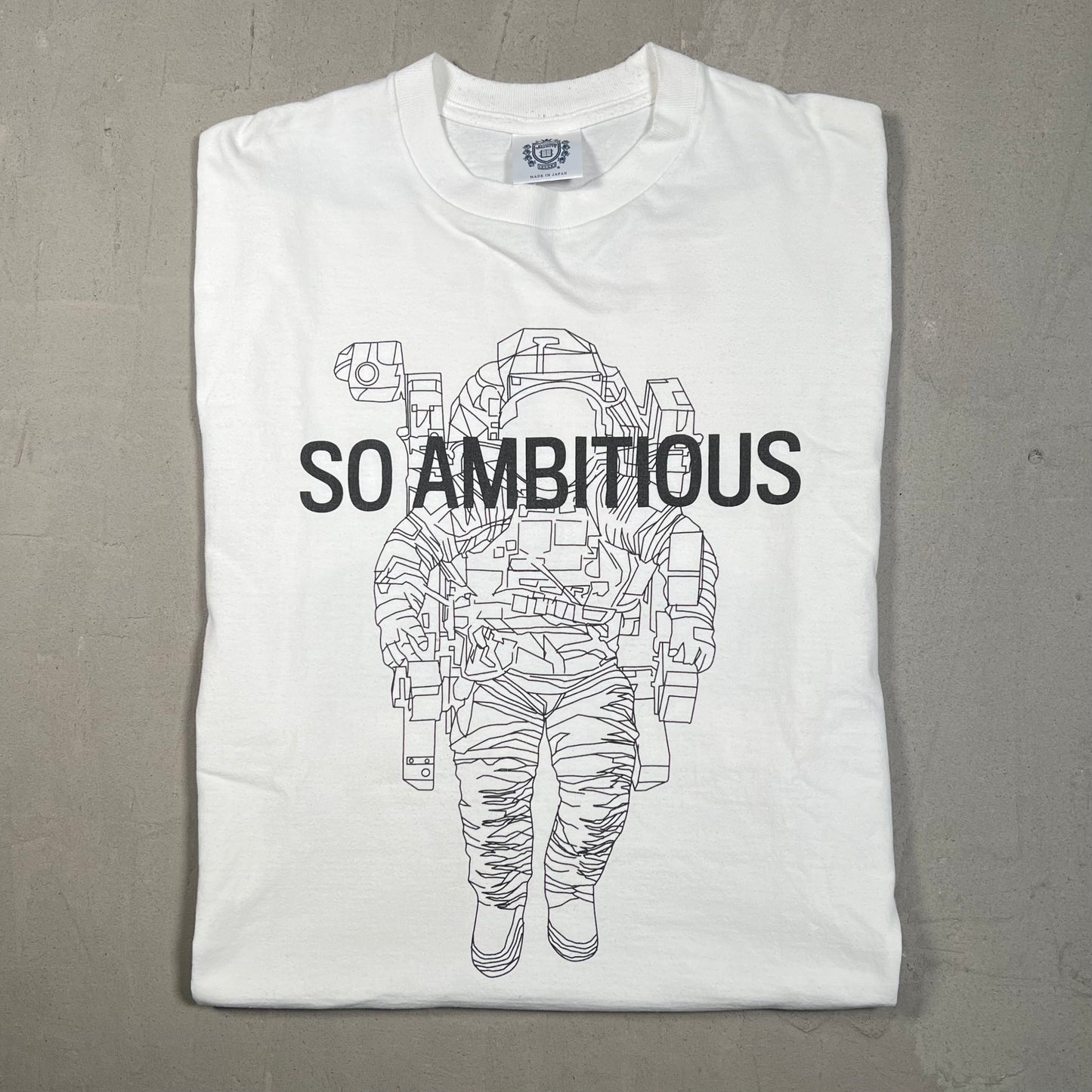 2010 Billionaire Boys Club Jay Z So Ambitious Astronut White Tee Size Large USED x15913
