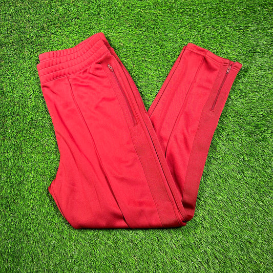 Nike Martine Rose Team Red/Maroon Track Pants (2023) Size Large USED x16724