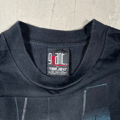 1990s Yamaha Get Over It Racing Black Tee Size Large USED v20187
