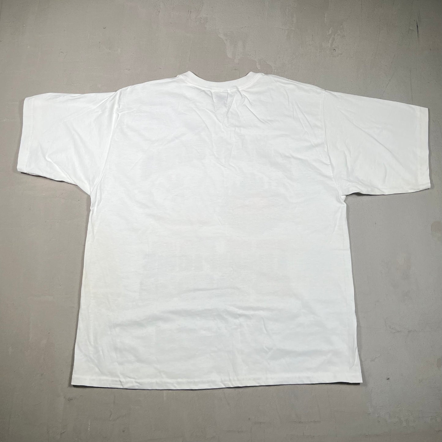 2000 Yankees Mets Subway Series Champs White Tee Size XL USED v19215