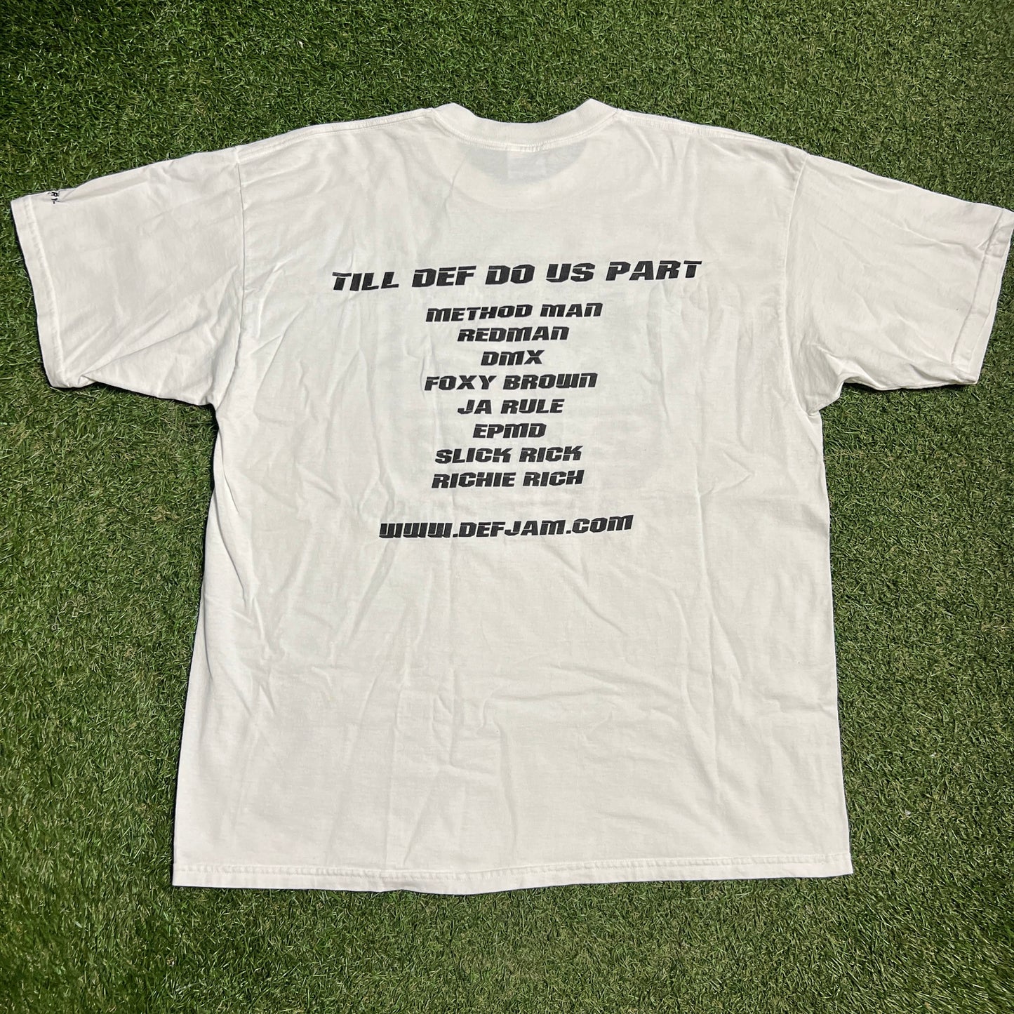 Def Jam 2000 "We are Hip Hop" White Tee Size XXL USED v16079