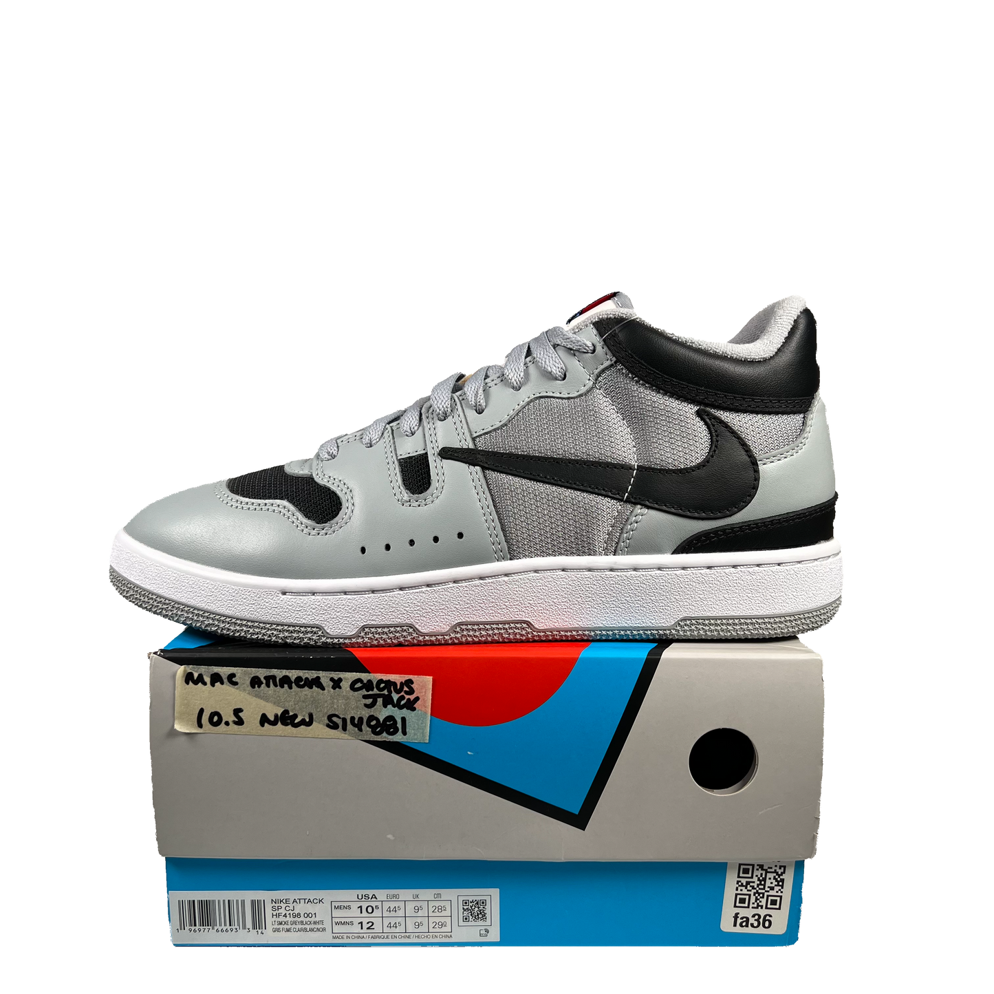 Nike Mac Attack QS SP Travis Scott Cactus Jack Size 10.5 NEW s14881