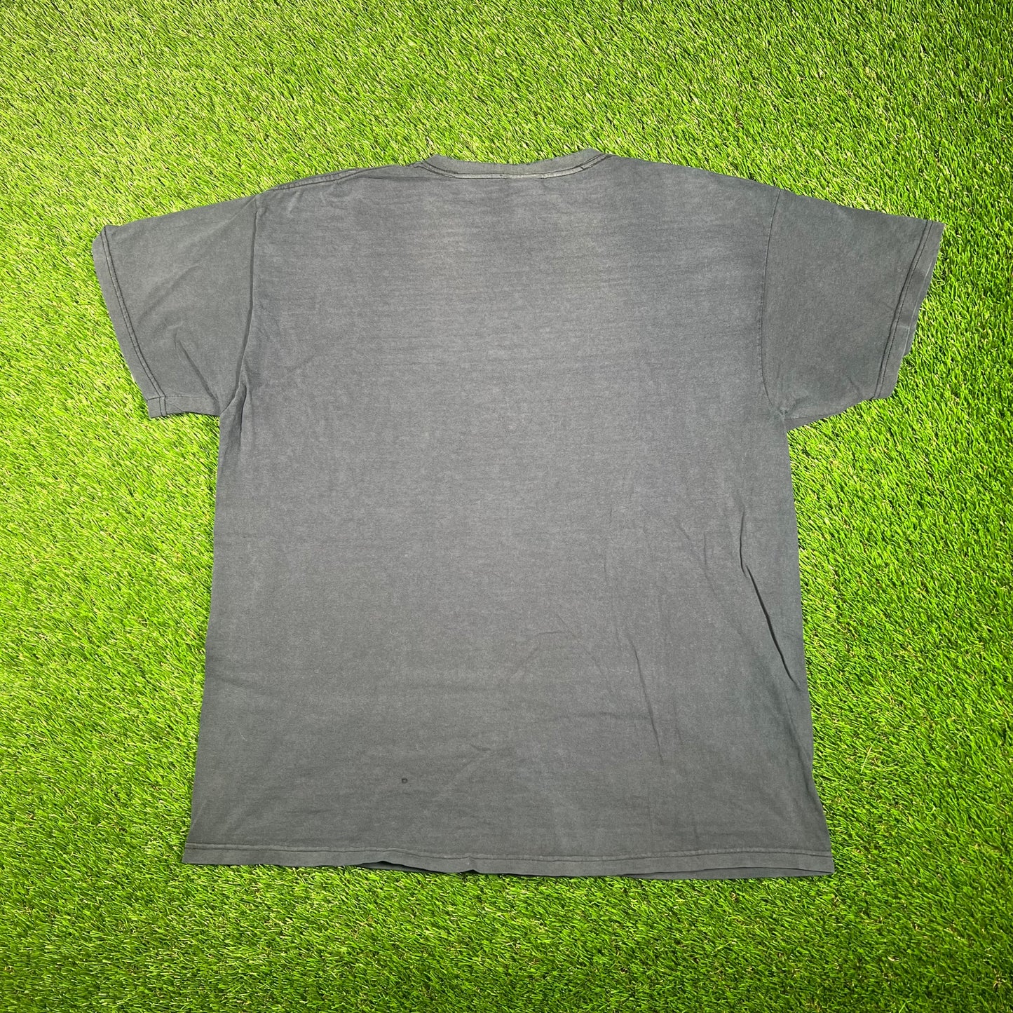 2000s Best Buy Geek Squad Washed Black Tee Size XL USED v17750