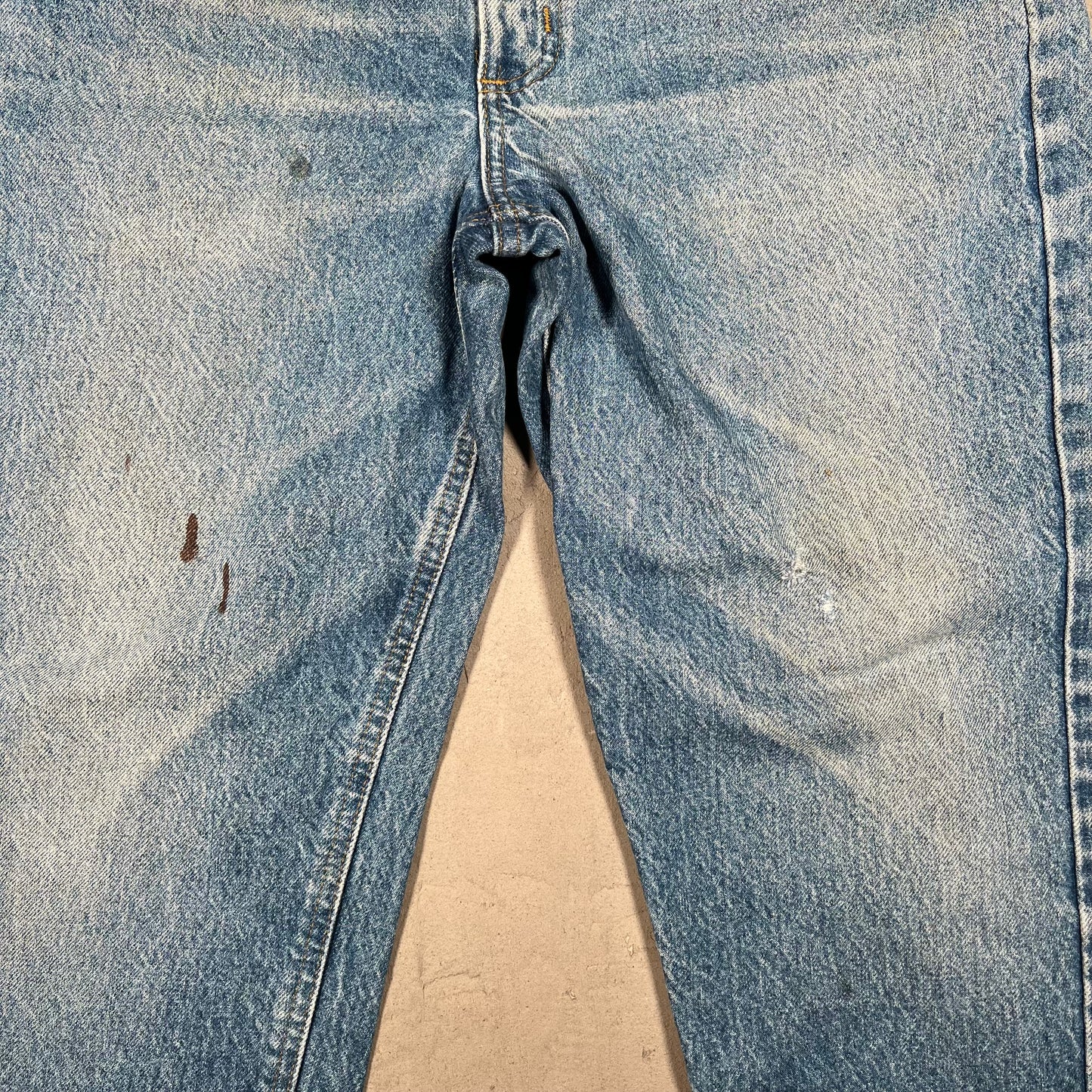 Y2K Carhartt Blue Jeans Size 34 USED v19354