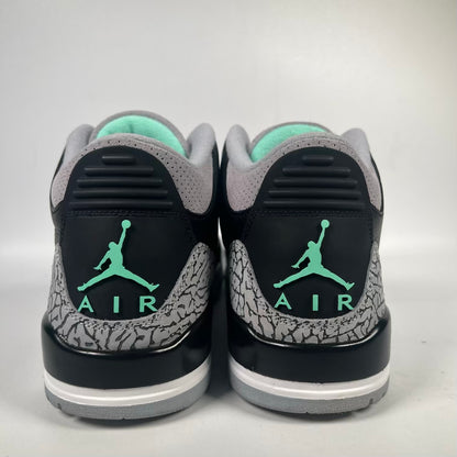 Jordan 3 Green Glow (2023) Size 10.5 USED s23799