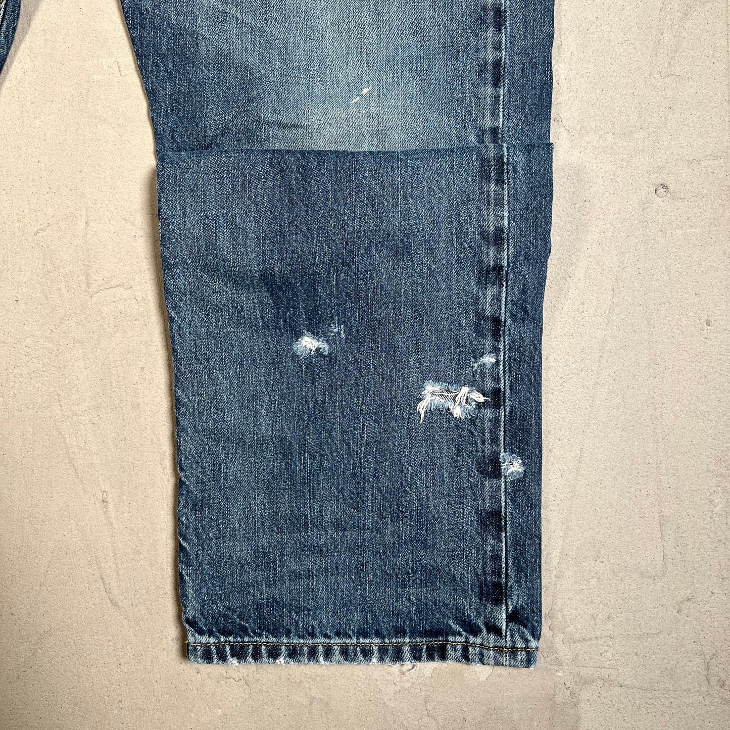 Y2K Polo Ralph Lauren Blue Denim Jeans Size 38 USED v19571
