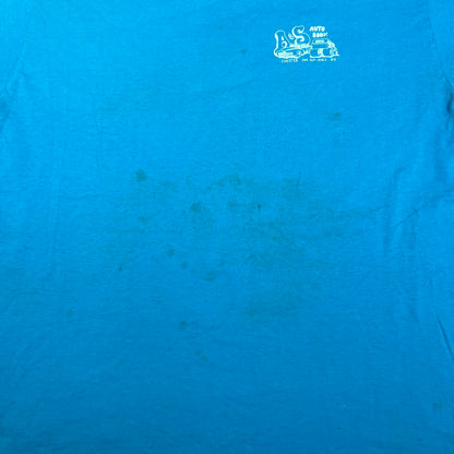1990's A&S Auto Body Blue Tee Size XL USED v17428
