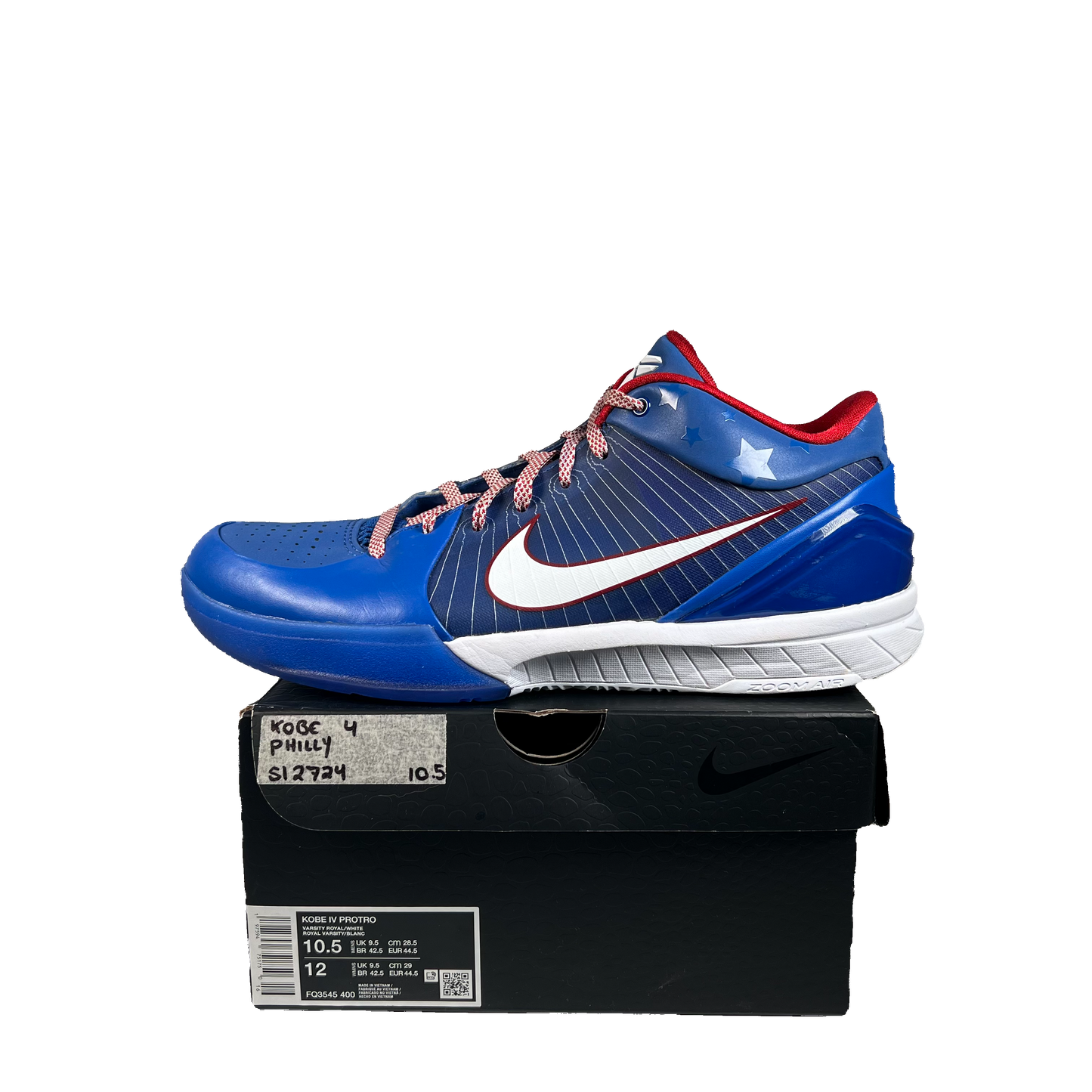 Kobe 4 Protro Philly (2024) Size 10.5 USED s22109
