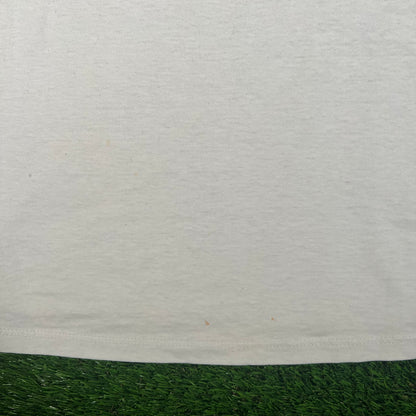 1980s Delbarton School White Tee Size XL USED v17634