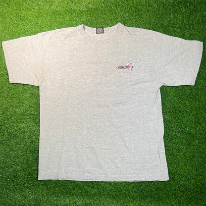 1990s And 1 Grey "Straightjacket" Tee Size XXL USED v18837