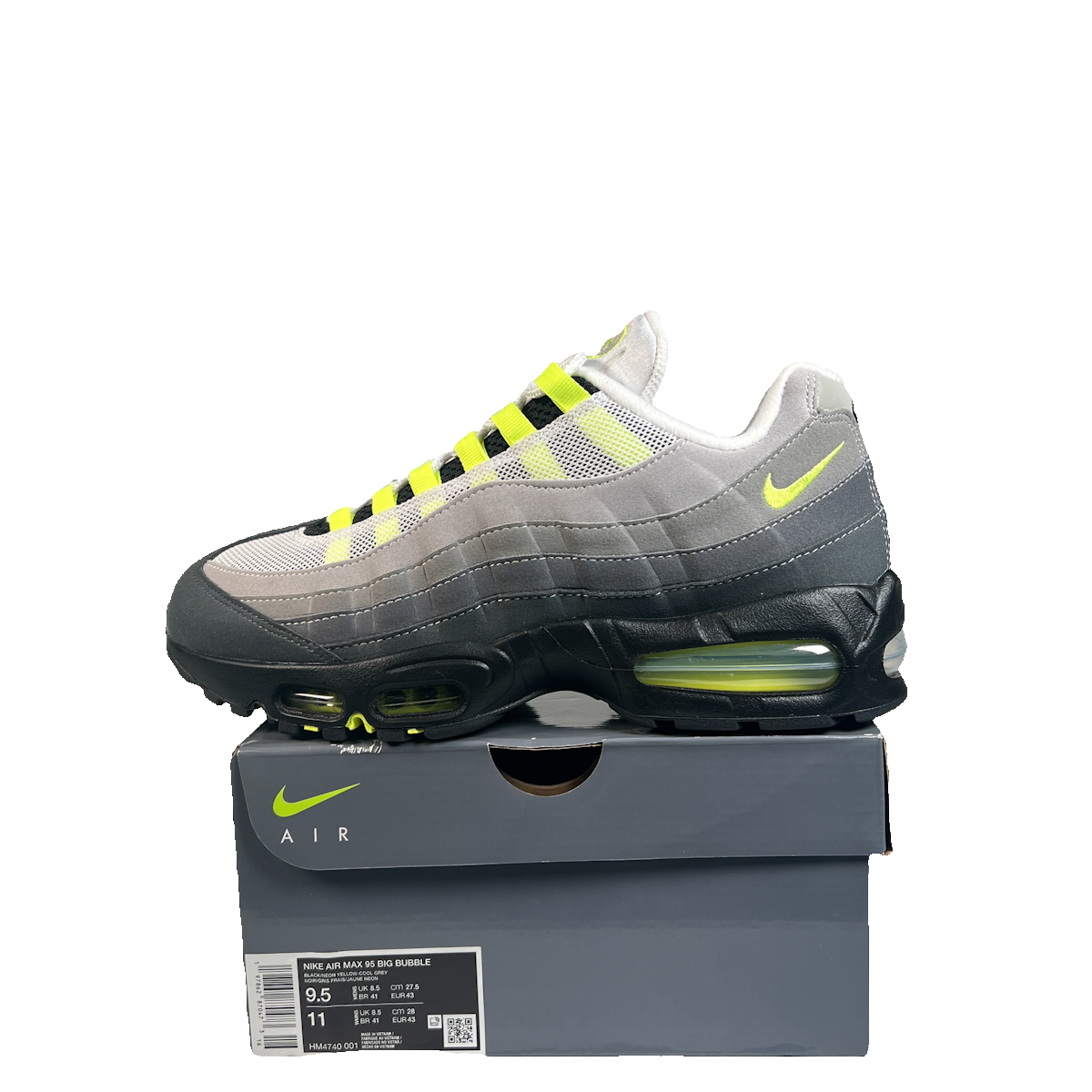 Nike Air Max 95 Big Bubble Neon (2026) Size 9.5 NEW s23231
