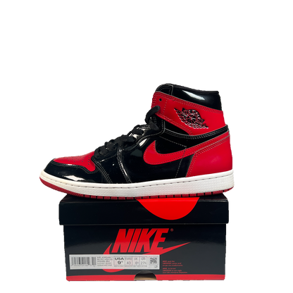Jordan 1 Patent Bred (2021) Size 9.5 USED s23089