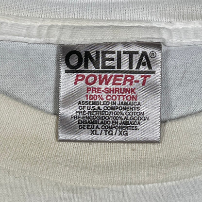 1990s 7UP Make 7 Tee White and Green Size XL USED V16539