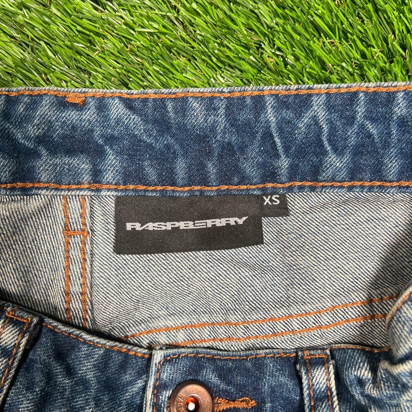 GV Gallery Miley Cyrus Flared Blue Jeans Size XS NEW x15223