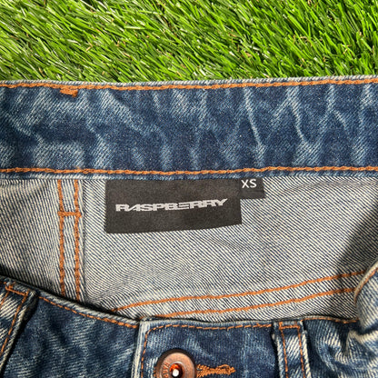 GV Gallery Miley Cyrus Flared Blue Jeans Size XS NEW x15223