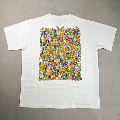 Kith The Simpsons Cast Tee White Size Large NEW x18834