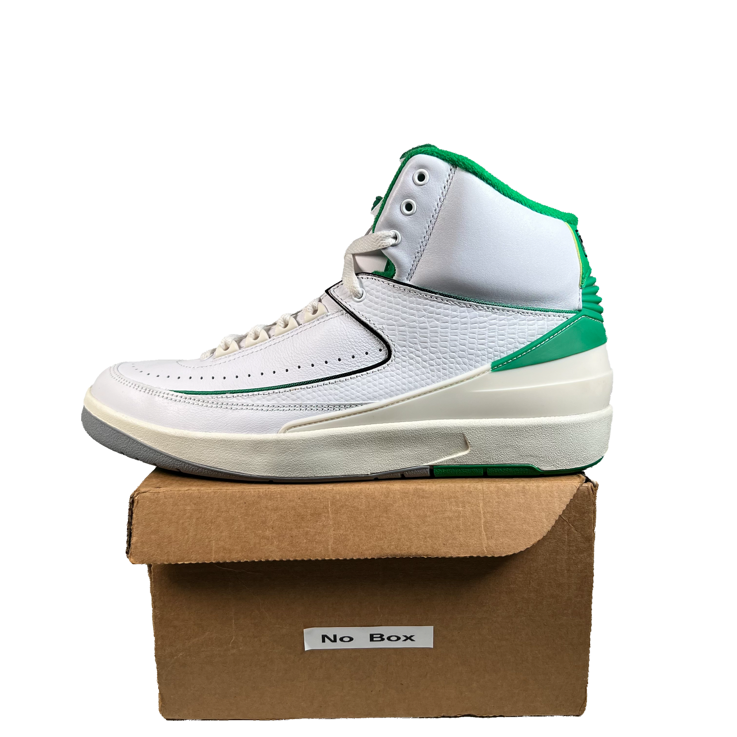 Jordan 2 Lucky Green (2023) Size 10 USED s22124