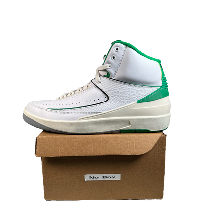 Jordan 2 Lucky Green (2023) Size 10 USED s22124
