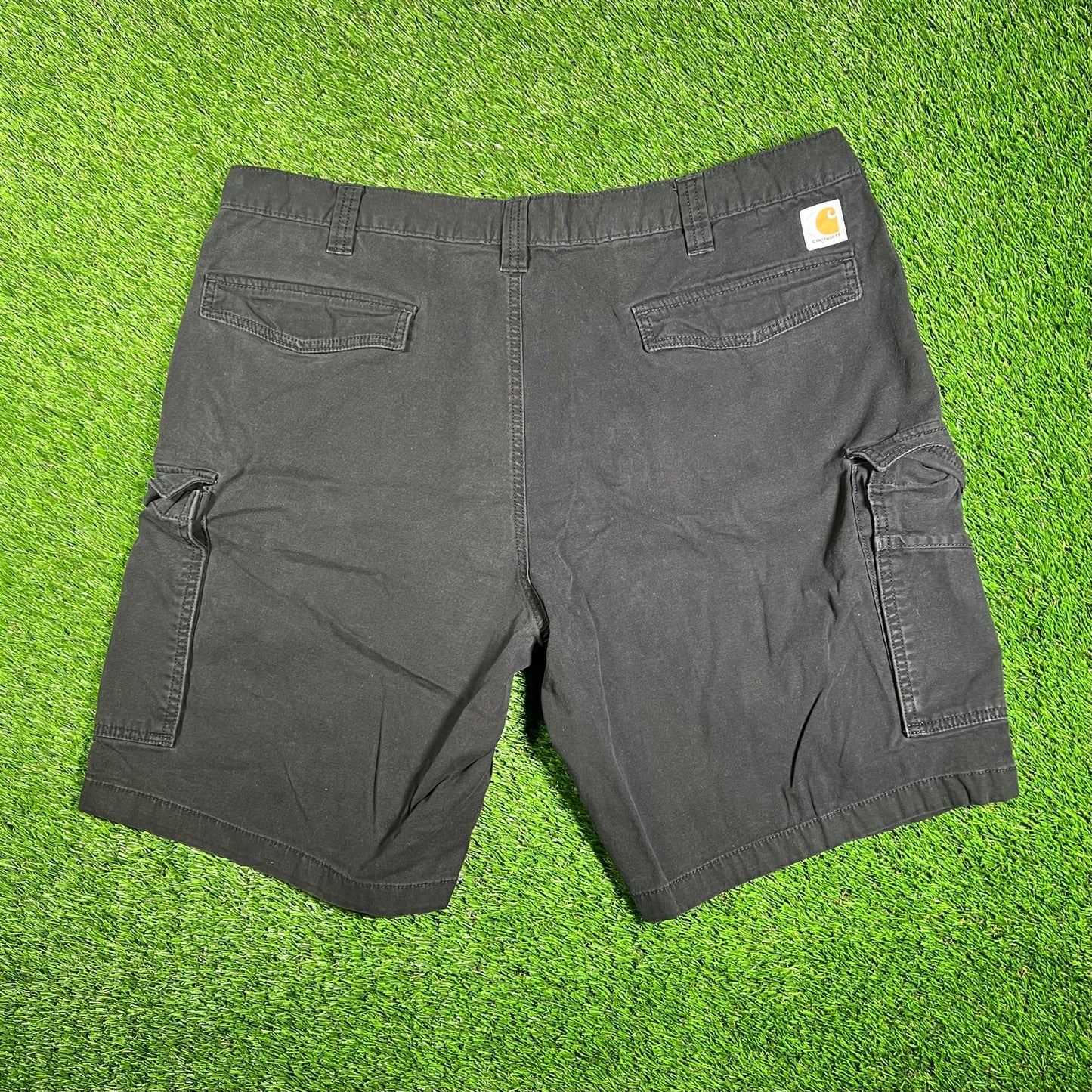 Carhartt Cargo Black Shorts Size 44 USED v18084