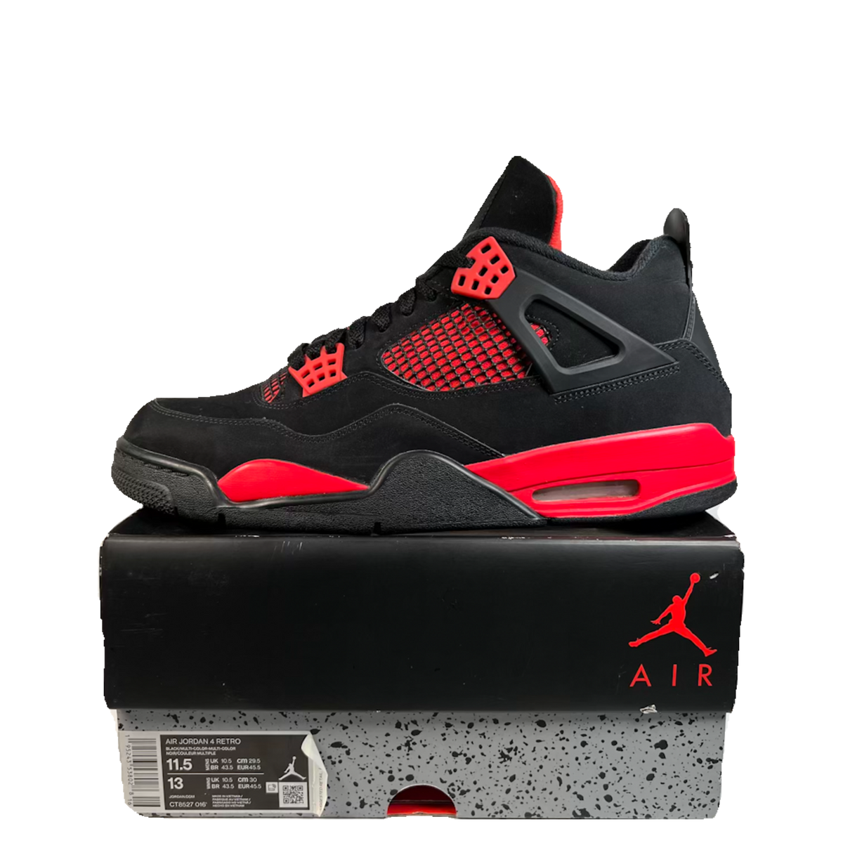 Jordan 4 Red Thunder (2022) Size 11.5 USED s23460