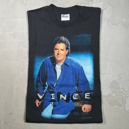 1999 Vince Gill Country Music Tour Black Tee Size Medium USED v20287