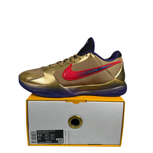 Nike Kobe 5 Undefeated Hall of Fame (2021) Size 9.5 USED s17964
