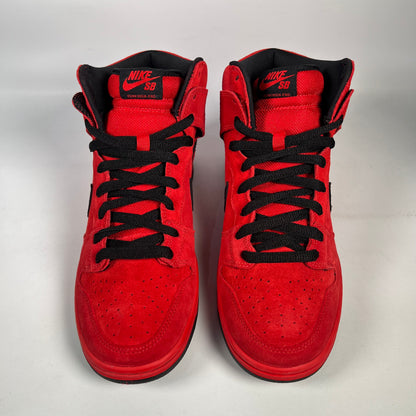 Nike SB Dunk High Red Devil (2011) Size 9 NEW s20380