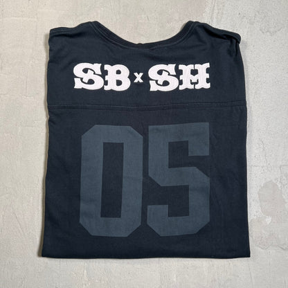 2006 Nike SB Send Help Promo Black Tee Size Large USED v19580