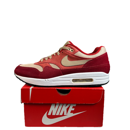 Nike Air Max 1 Curry Pack Red (2018) Size 10.5 USED s22836