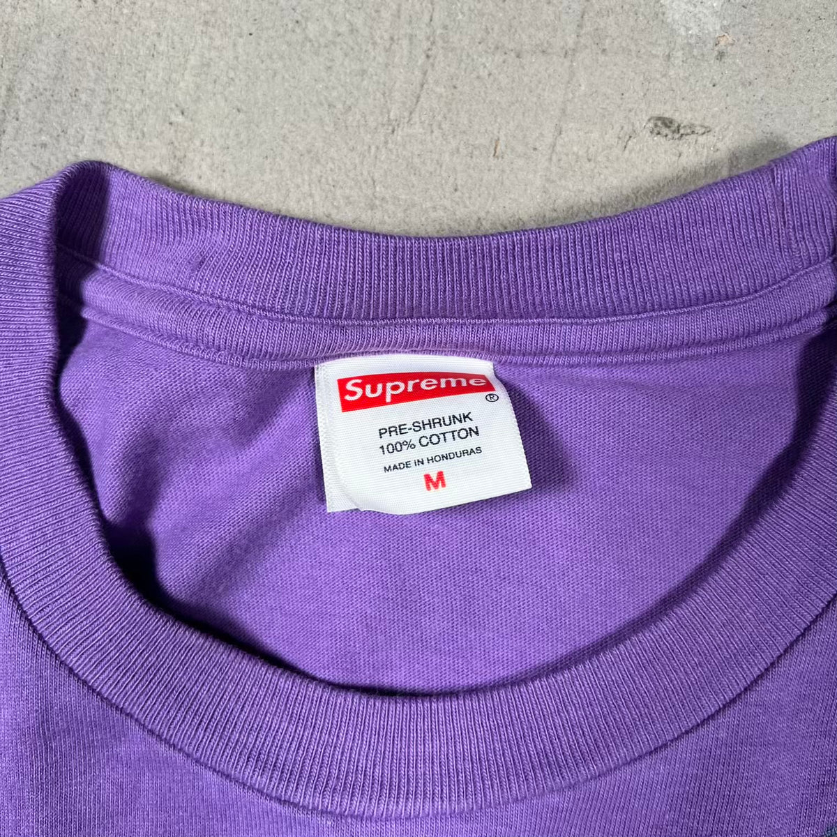 Supreme Snowman Purple Tee (2025) Size Medium USED x18647