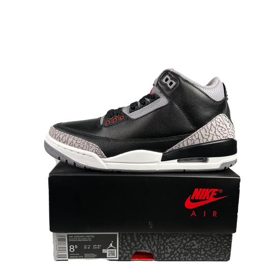 Jordan 3 Black Cement (2024) Size 8.5 NEW s19506