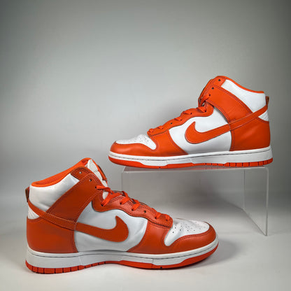 Nike Dunk High Syracuse (2021) Size 10 USED s22378